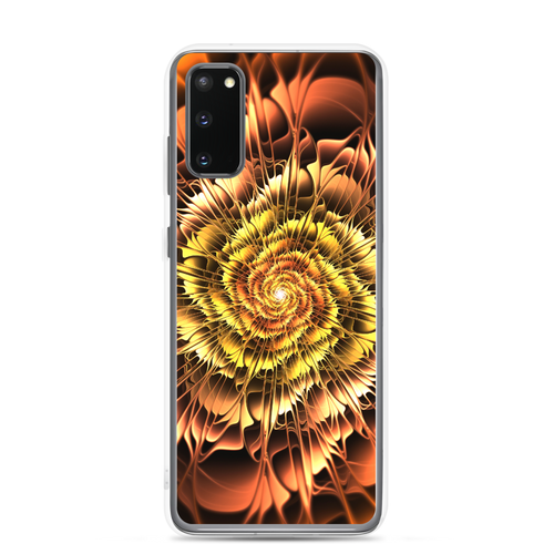 Samsung Galaxy S20 Abstract Flower 01 Samsung Case by Design Express