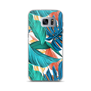 Samsung Galaxy S7 Edge Tropical Leaf Samsung Case by Design Express