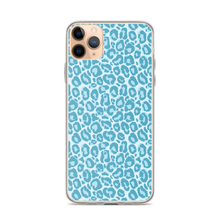 iPhone 11 Pro Max Teal Leopard Print iPhone Case by Design Express