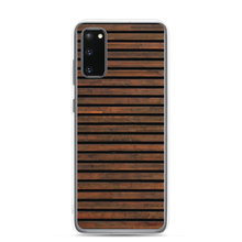 Samsung Galaxy S20 Horizontal Brown Wood Samsung Case by Design Express