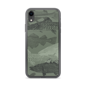 iPhone XR Army Green Catfish iPhone Case by Design Express