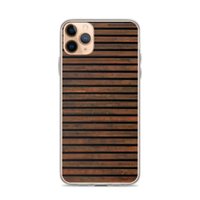 iPhone 11 Pro Max Horizontal Brown Wood iPhone Case by Design Express
