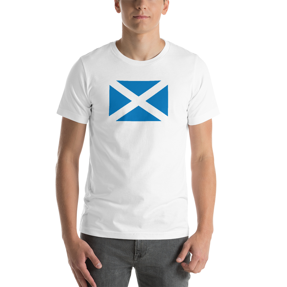 White / S Scotland Flag 