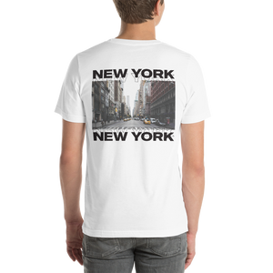 New York Unisex White T-Shirt by Design Express