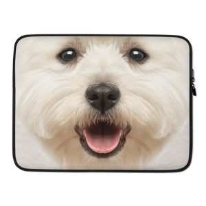 15 in West Highland White Terrier Dog Laptop Sleeve by Design Express