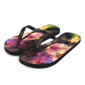 S Nebula Water Color Flip-Flops by Design Express