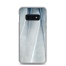 Samsung Galaxy S10e White Feathers Texture Samsung Case by Design Express