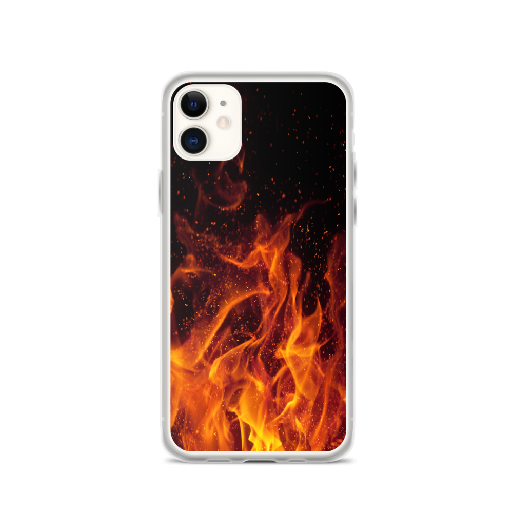 iPhone 11 On Fire iPhone Case by Design Express
