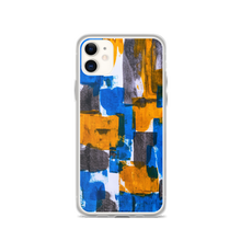 iPhone 11 Bluerange Abstract Painting iPhone Case by Design Express