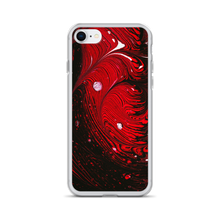 iPhone 7/8 Black Red Abstract iPhone Case by Design Express