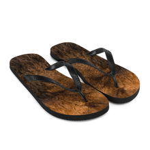 Bison Fur Flip-Flops by Design Express