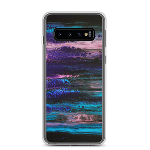 Samsung Galaxy S10 Purple Blue Abstract Samsung Case by Design Express