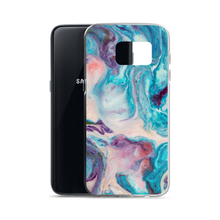 Blue Multicolor Marble Samsung Case by Design Express