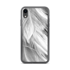 iPhone XR White Feathers iPhone Case by Design Express