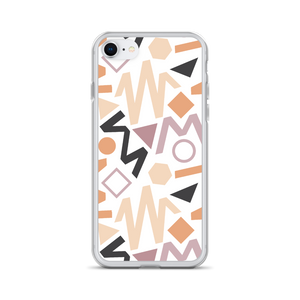 iPhone 7/8 Soft Geometrical Pattern iPhone Case by Design Express