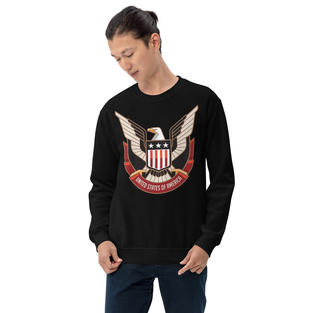 S Eagle USA Unisex Sweatshirt by Design Express