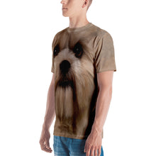 Shih Tzu Dog "All Over Animal" Men's T-shirt All Over T-Shirts by Design Express