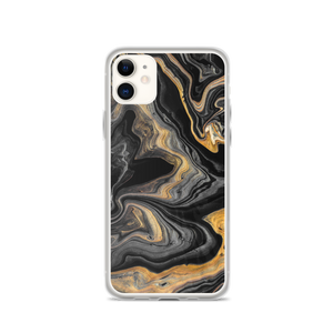 iPhone 11 Black Marble iPhone Case by Design Express