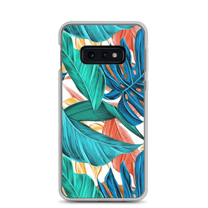 Samsung Galaxy S10e Tropical Leaf Samsung Case by Design Express