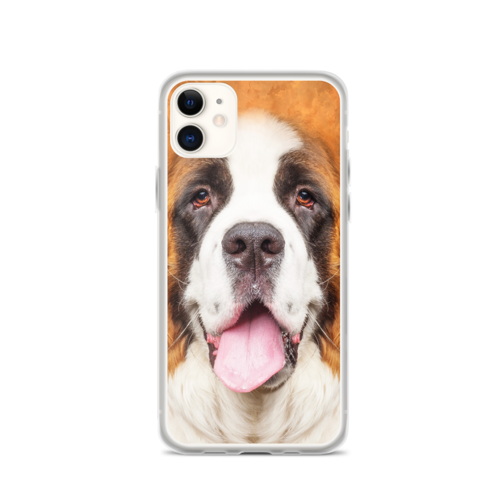 iPhone 11 Saint Bernard Dog iPhone Case by Design Express