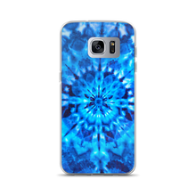 Samsung Galaxy S7 Edge Psychedelic Blue Mandala Samsung Case by Design Express