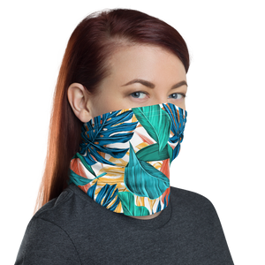 Tropical Leaf Neck Gaiter Masks by Design Express