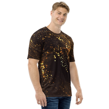 Gold Swirl Men's T-shirt by Design Express