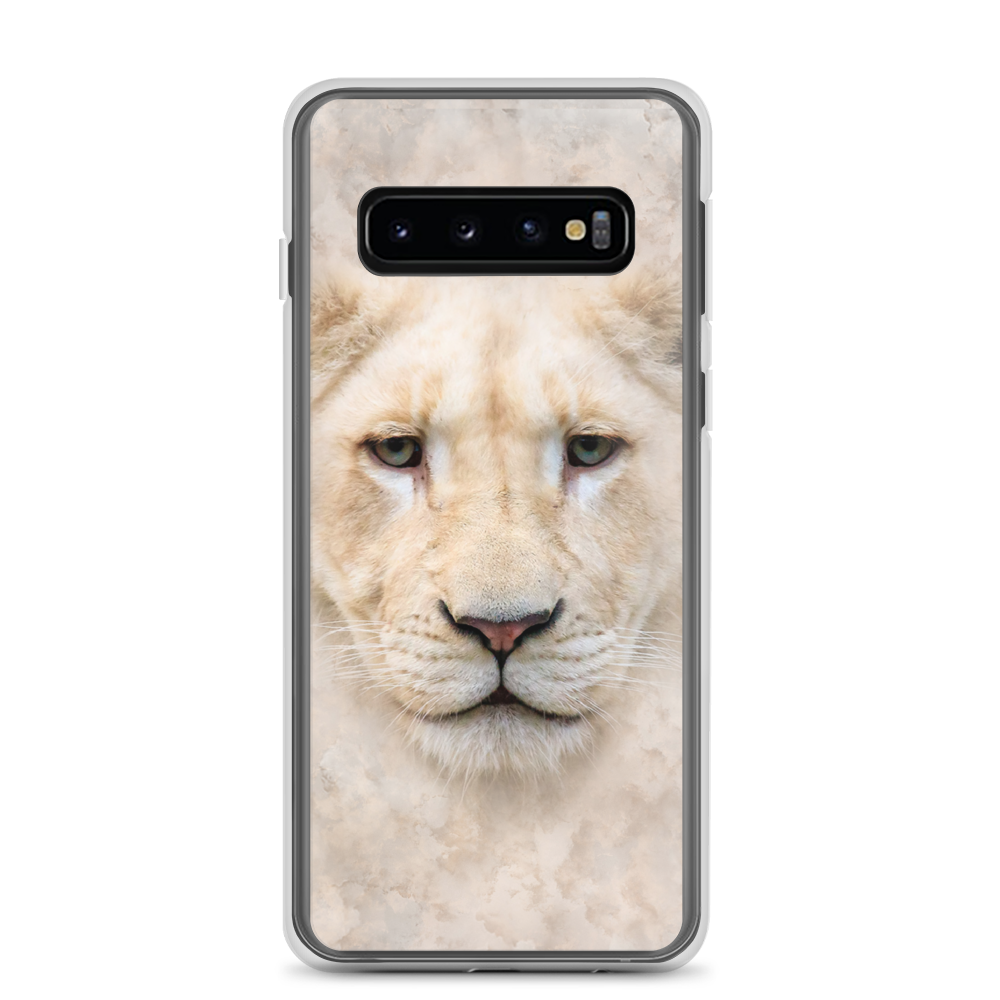 Samsung Galaxy S10 White Lion Samsung Case by Design Express