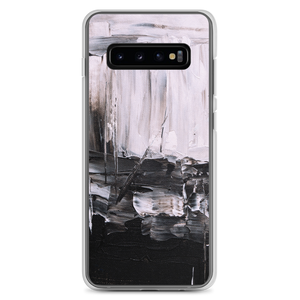 Samsung Galaxy S10+ Black & White Abstract Painting Samsung Case by Design Express