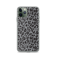 iPhone 11 Pro Grey Leopard Print iPhone Case by Design Express
