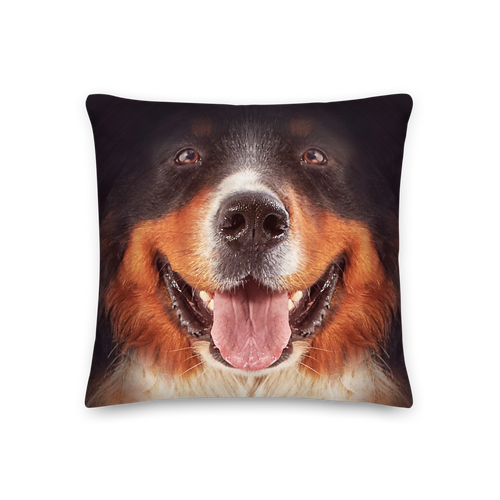 18×18 Bernese Montain Dog Premium Pillow by Design Express