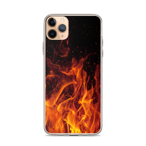 iPhone 11 Pro Max On Fire iPhone Case by Design Express