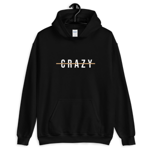 S Crazy Cross Line Unisex Hoodie by Design Express