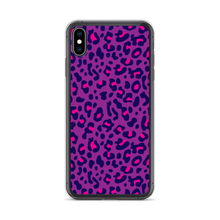 iPhone XS Max Purple Leopard Print iPhone Case by Design Express