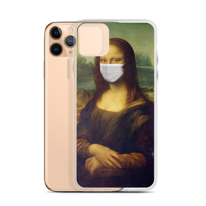 Masker Monalisa iPhone Case by Design Express