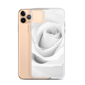 White Rose iPhone Case by Design Express