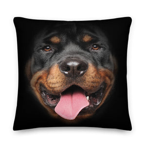 Rottweiler Dog Premium Pillow by Design Express