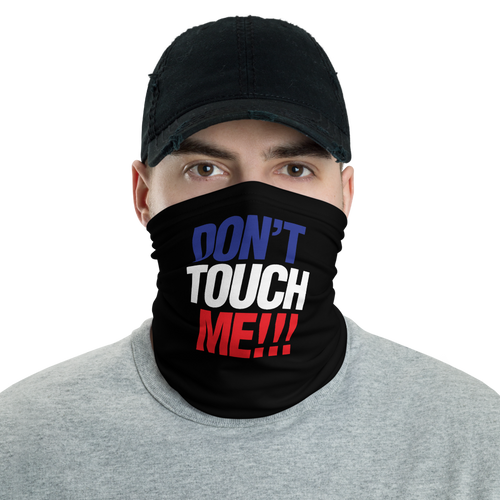 Default Title Don't Touch Me BWR Neck Gaiter Masks by Design Express