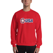 Red / S USA "Rosette" Sweatshirt by Design Express