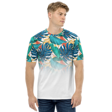 XS Tropical Leaf Men's T-shirt by Design Express