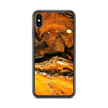 iPhone XS Max Yellow Orange Abstract iPhone Case by Design Express