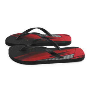 Red Automotive Flip-Flops by Design Express