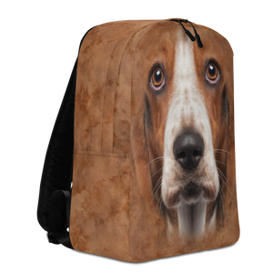 Basset Hound Minimalist Backpack by Design Express