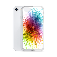 Rainbow Paint Splash iPhone Case by Design Express