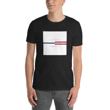 Black / S America "Tommy" Square Unisex T-Shirt by Design Express