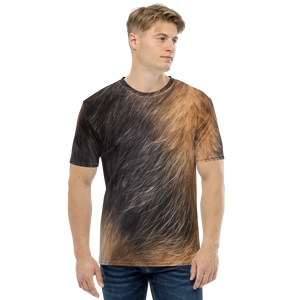 XS Dog Fur Men's T-shirt by Design Express