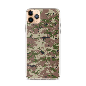 iPhone 11 Pro Max Desert Digital Camouflage Print iPhone Case by Design Express