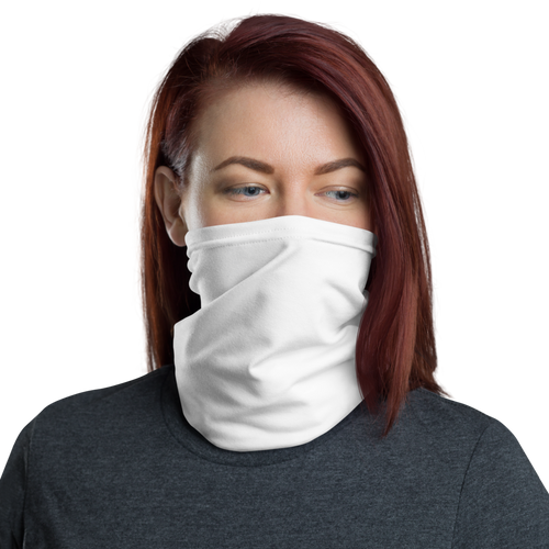 Default Title White Neck Gaiter Masks by Design Express