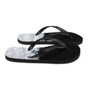 Black & White Water Flip-Flops by Design Express