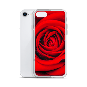 Fresh Red Rose iPhone Case by Design Express